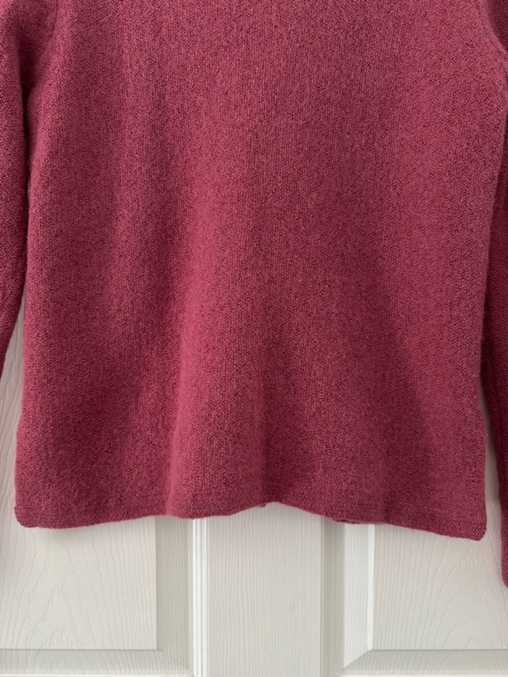 Peruvian Connection Alpaca Polo Collar Cardigan Ginger Rose Women's Size Small - Picture 7 of 10